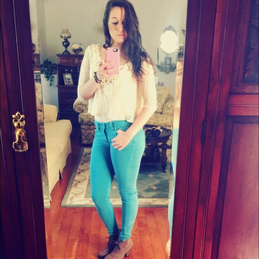 XS Levi Turquoise Jeans